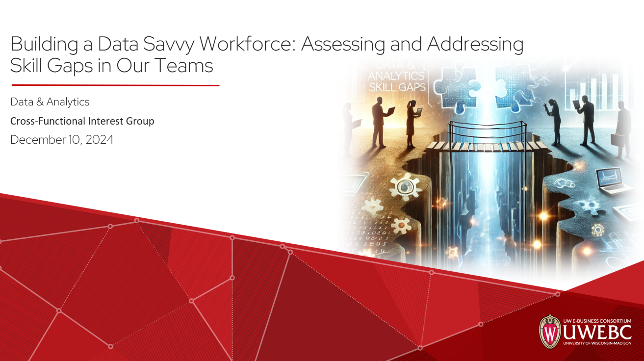 1. Full Event Recording: Building a Data-Savvy Workforce: Assessing and Addressing Skill Gaps in Our Teams thumbnail